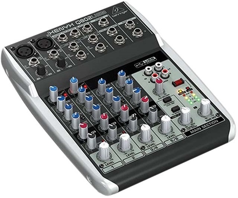 【ほぼ新品‼️値引中！】完全作動！behringer XENYX Q802USB Behringer XENYX Q802USB Premium 8 Input 2 Bus Mixer with XENYX Mic